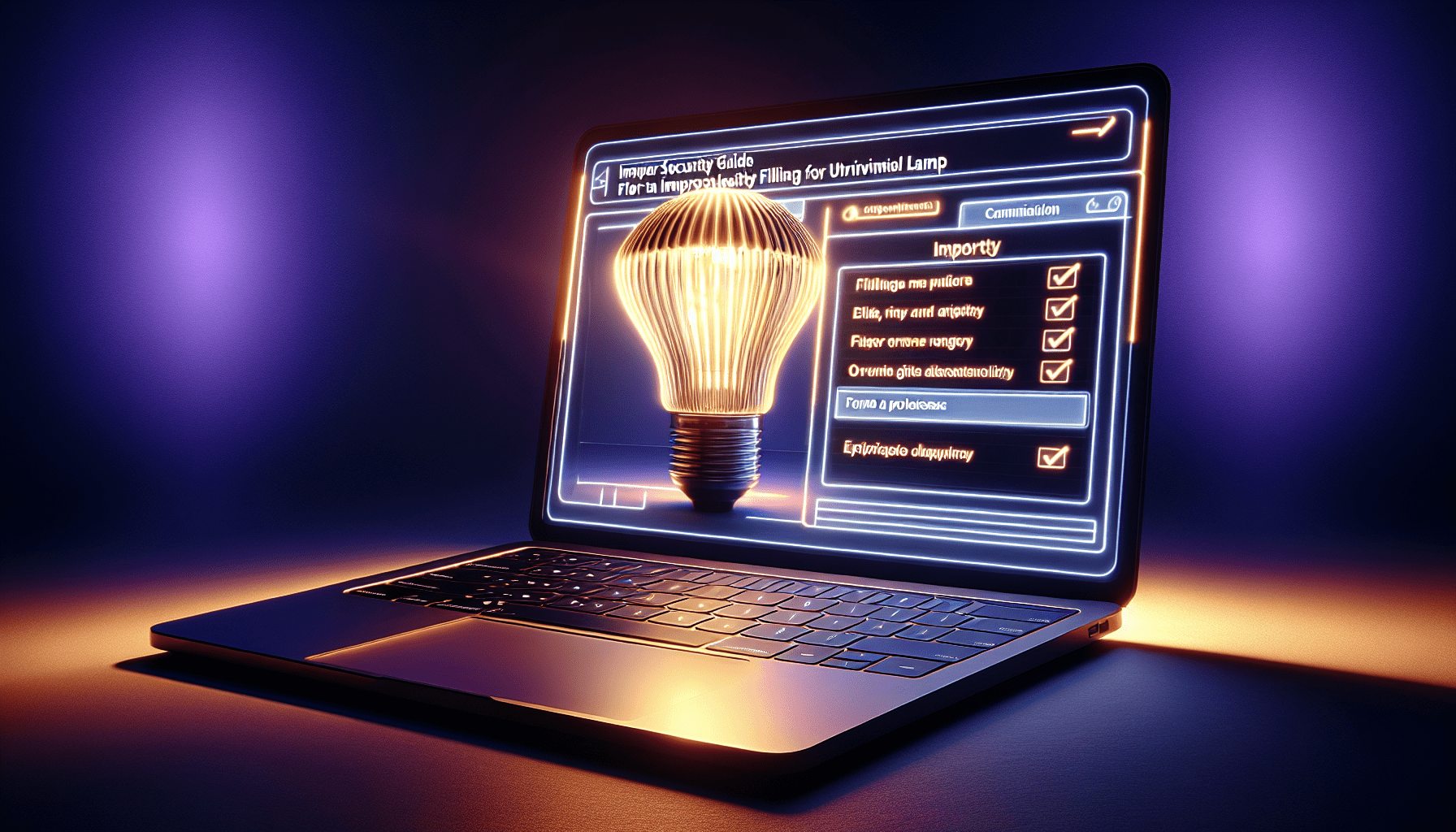 How To File ISF For UV Lamp How To File ISF For UV Lamp
