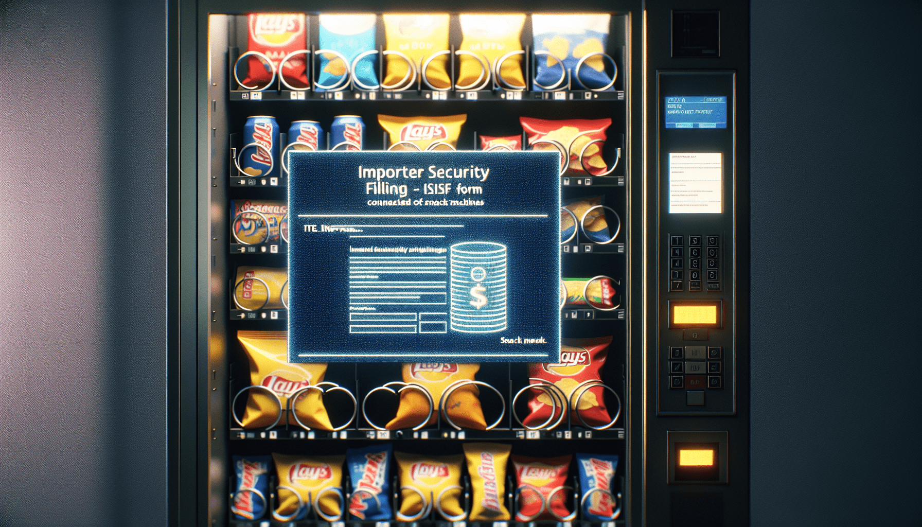 Where To File ISF For Other Snack Machines