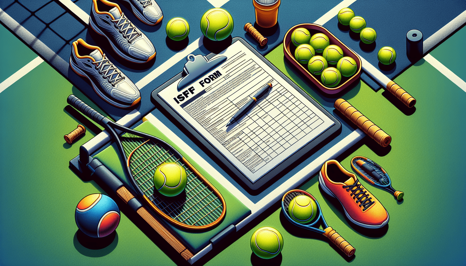 Where To File ISF For Tennis Court Equipment